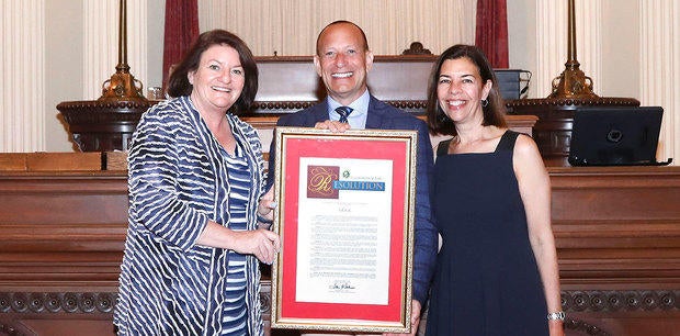 Marketing Agency i.d.e.a. Honored by Senator Toni Atkins