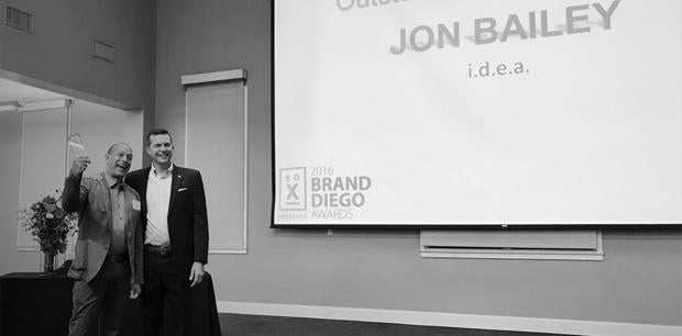 Jon Bailey honored with SDX lifetime achievement award