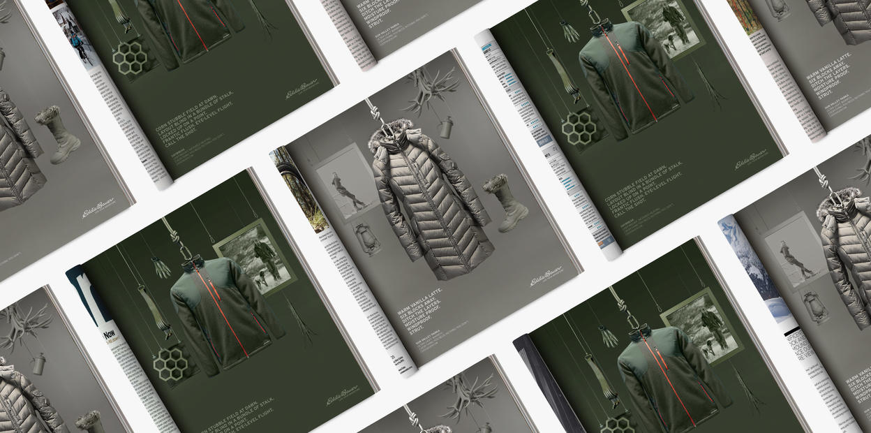 An Array of Eddie Bauer Print Ads 2