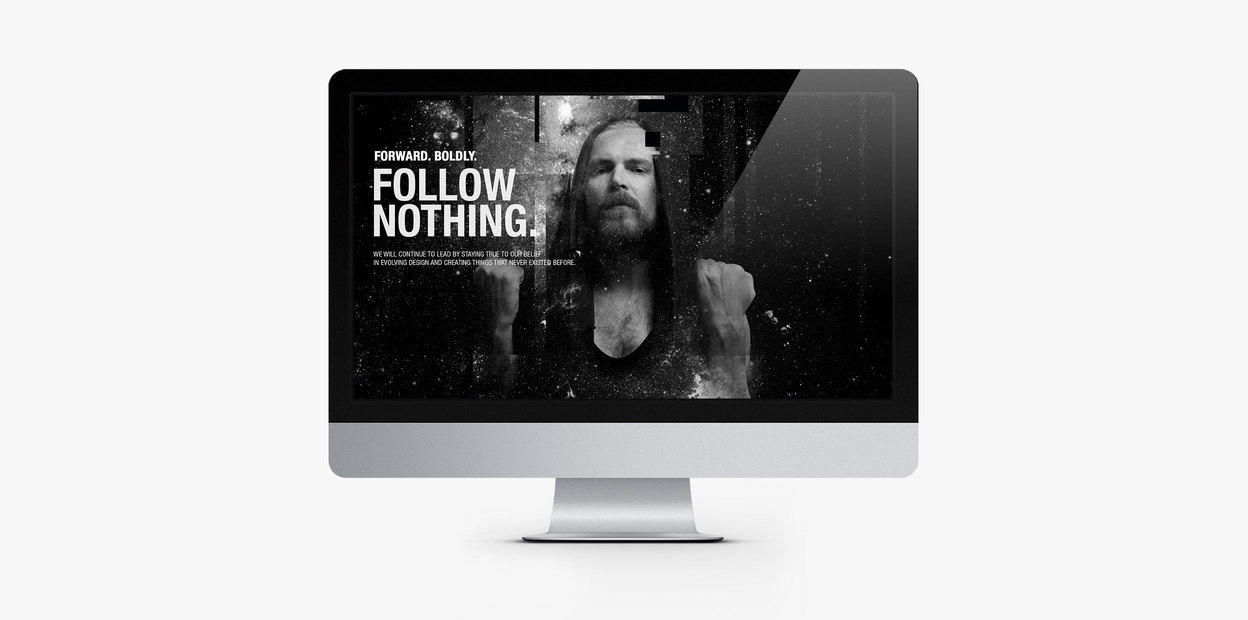 SUPRA Microsite— Forward. Boldly. Follow Nothing.